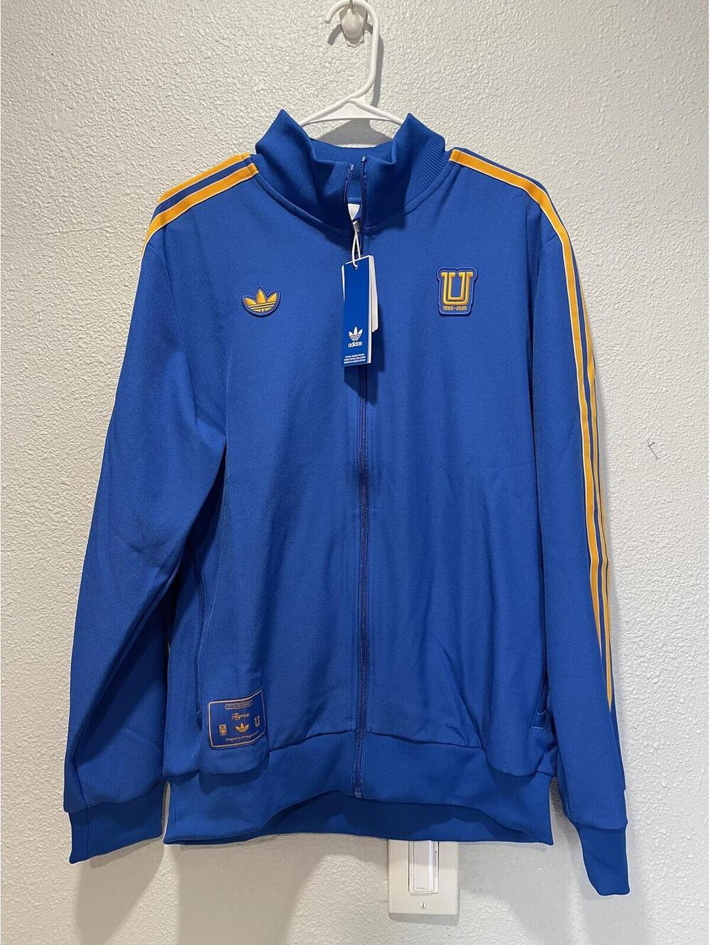 Tigres UANL adidas Terrace Icons Full-Zip Track Jacket L
